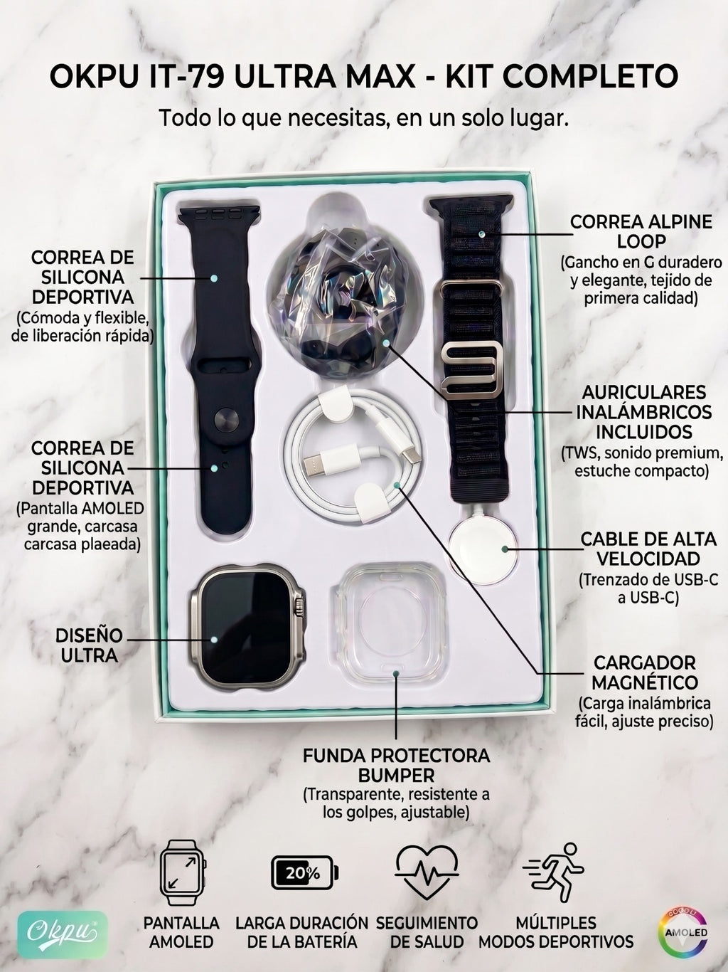 IT-79 Reloj Inteligente Tecnología y Estilo al Alcance de tu Muñeca