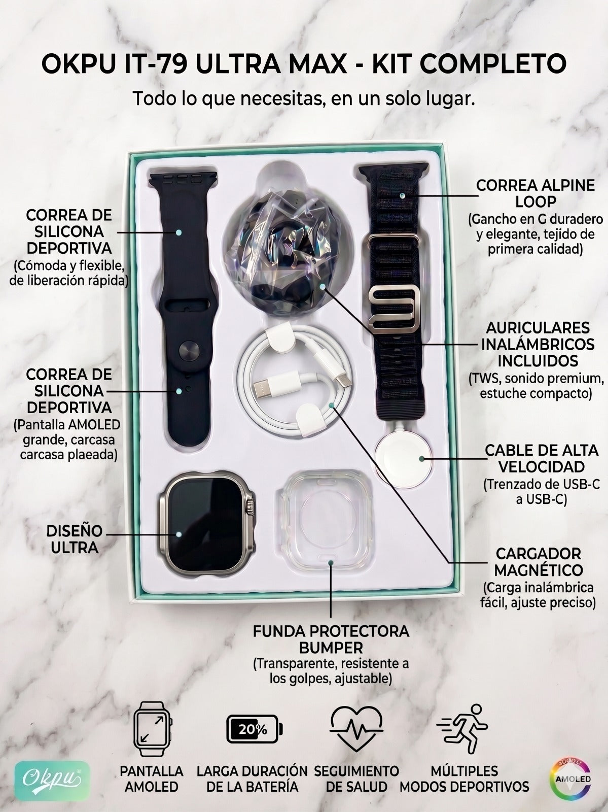 IT-79 Reloj Inteligente Tecnología y Estilo al Alcance de tu Muñeca