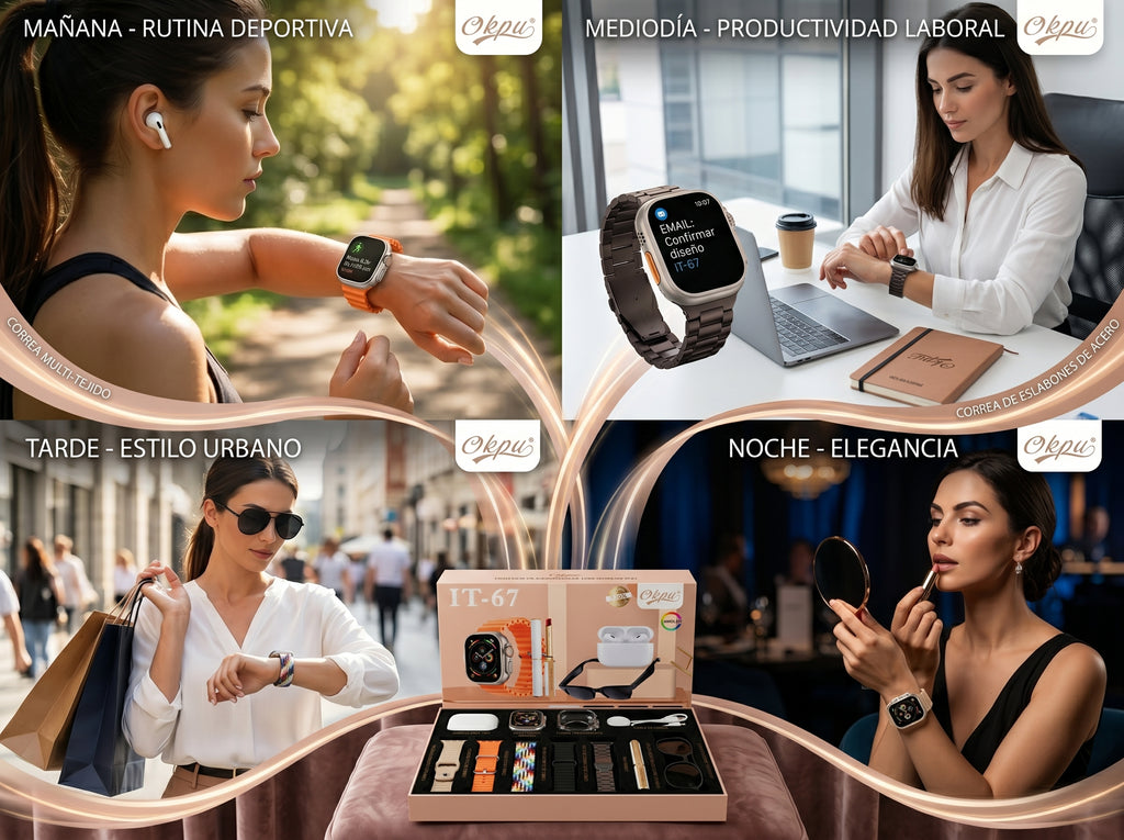 IT-67 Reloj Inteligente Tecnología y Estilo al Alcance de tu Muñeca