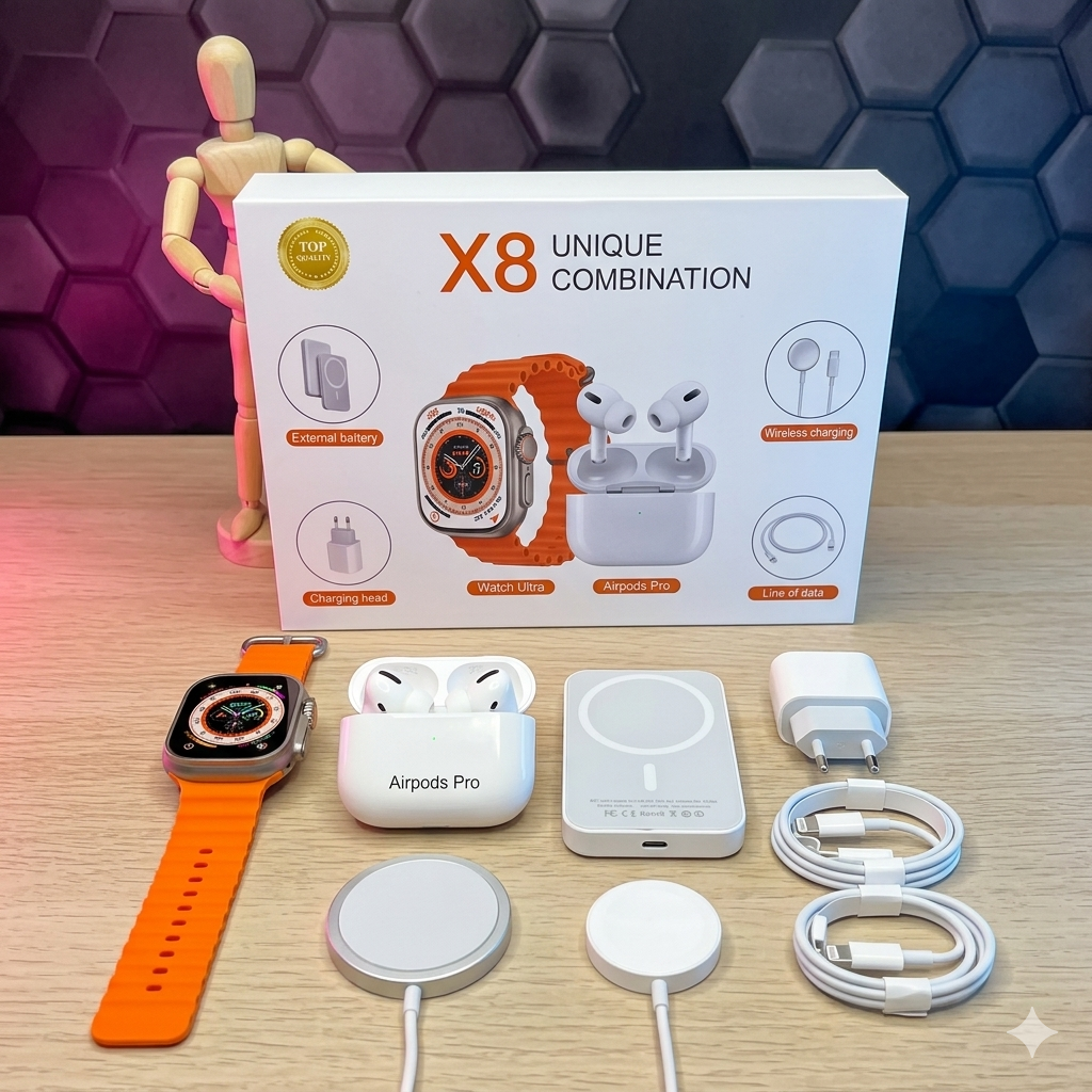 Smartwatch X8 Unique Combination – La Versatilidad en tu Muñeca