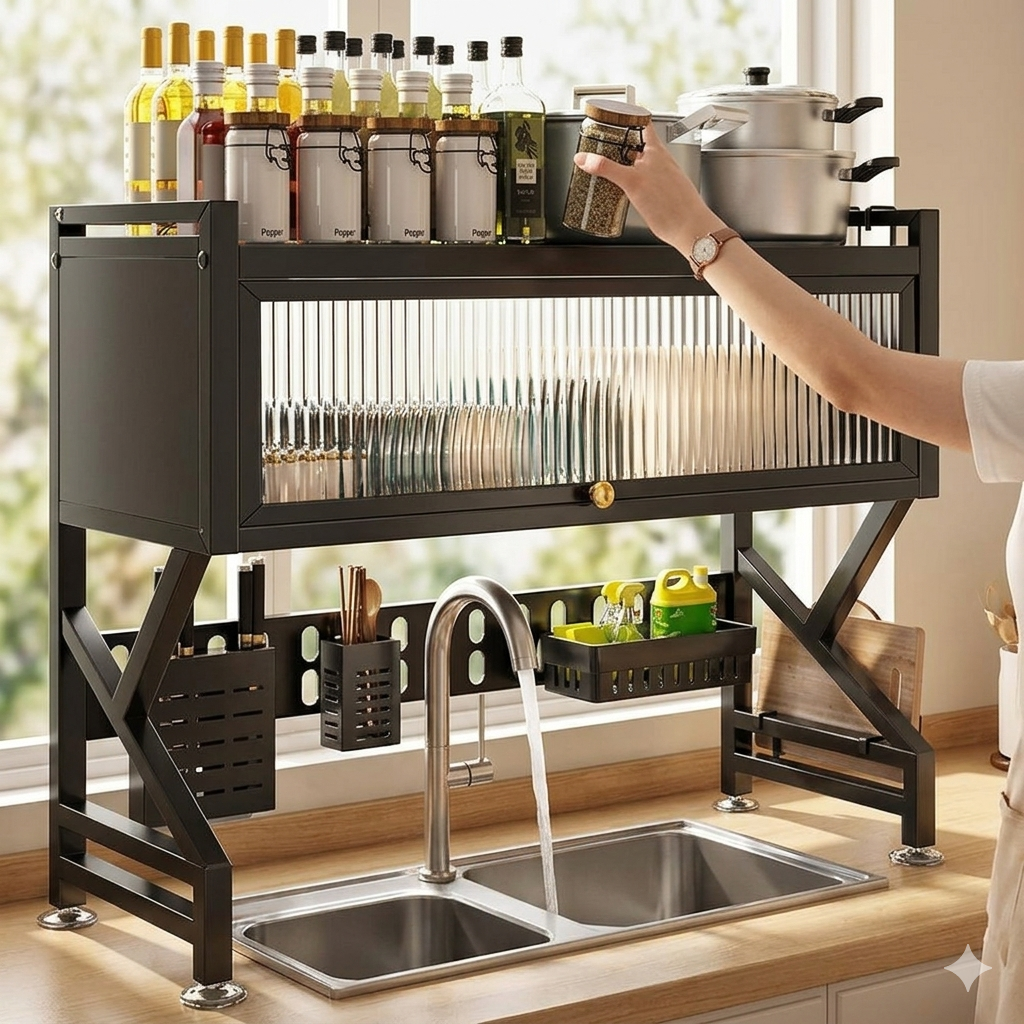 Platera con Vitrina