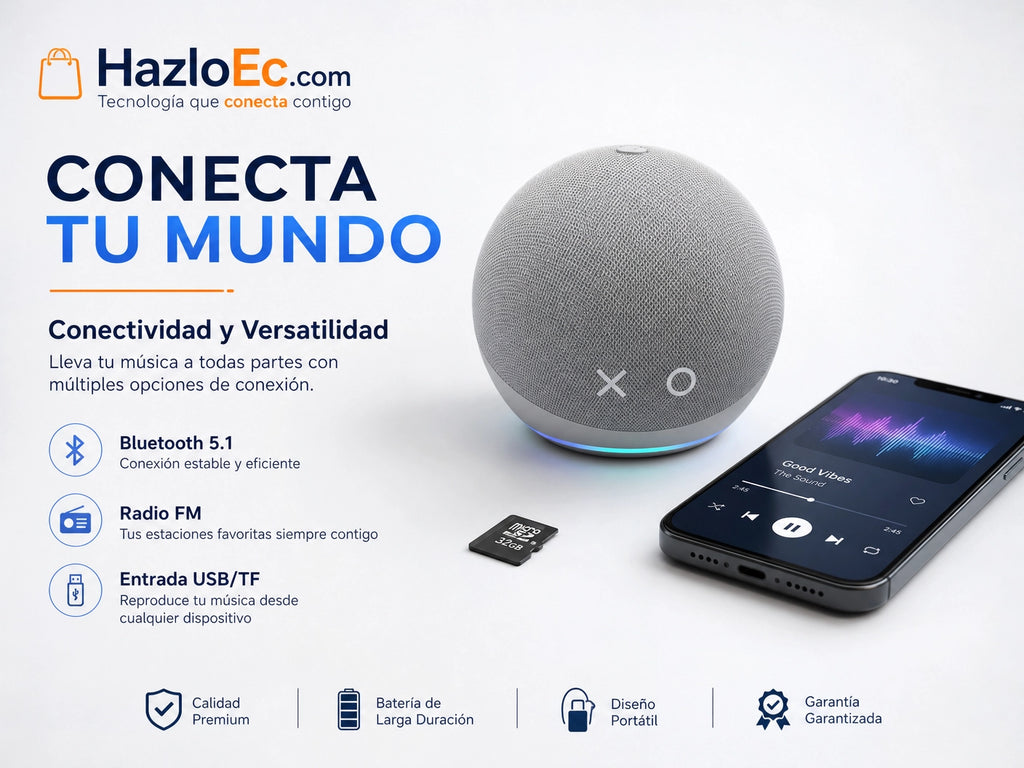 Parlante Ultra-Portátil Alaxe: Sonido 360° y Estilo en Movimiento