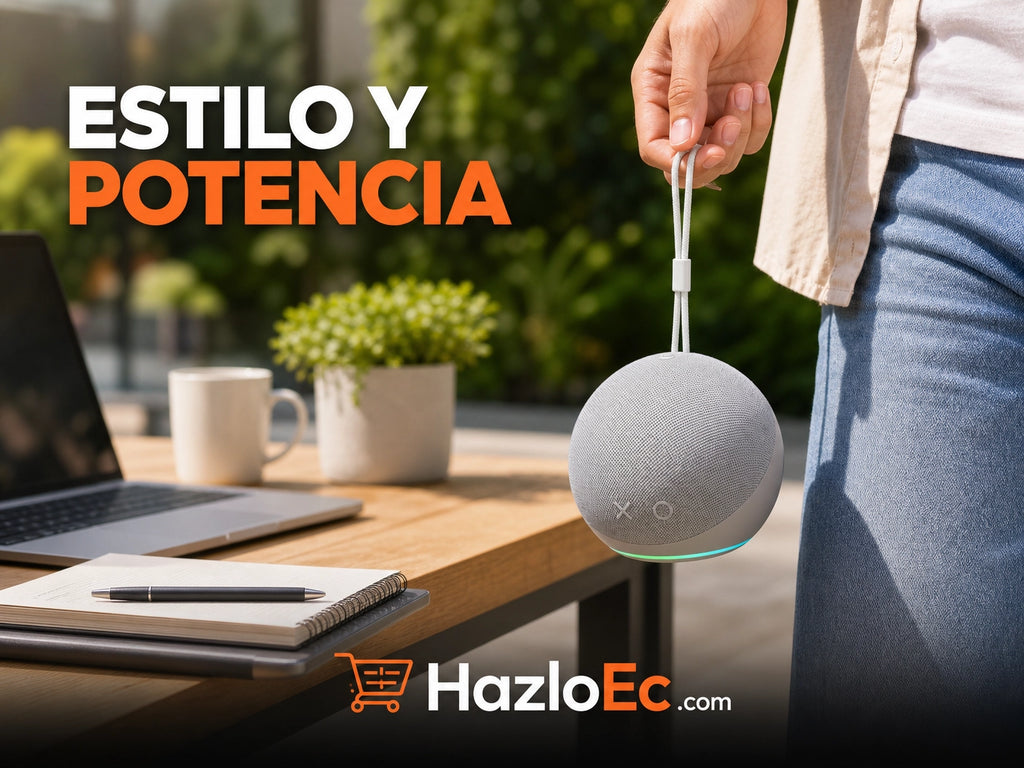 Parlante Ultra-Portátil Alaxe: Sonido 360° y Estilo en Movimiento
